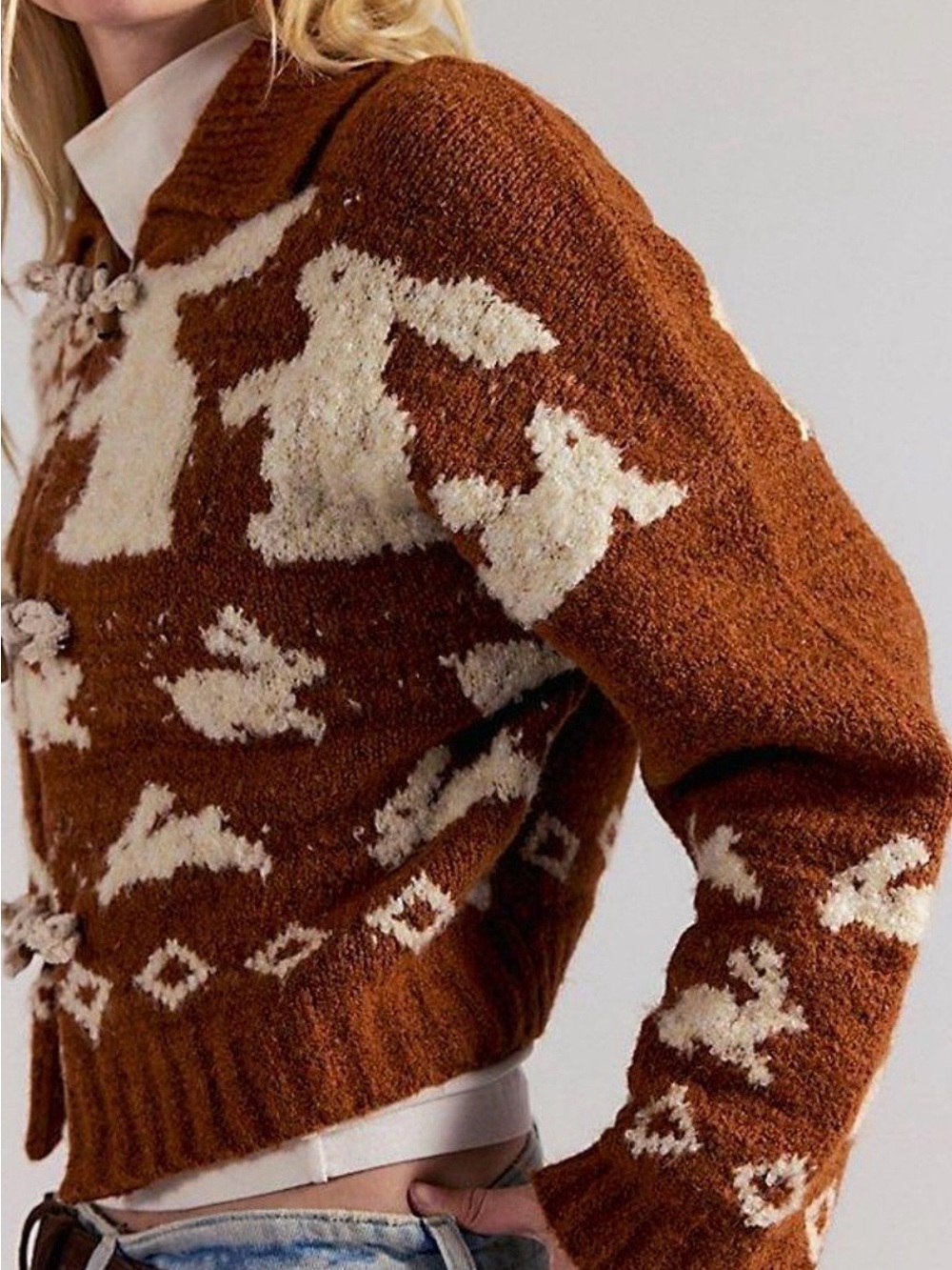 Free People Home Sweet Home Cardi~ 🐰 - Picture 4 of 4